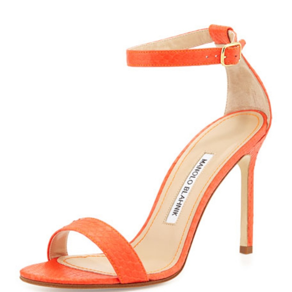Snakeskin Chaos Sandals - Picture 1 of 5
